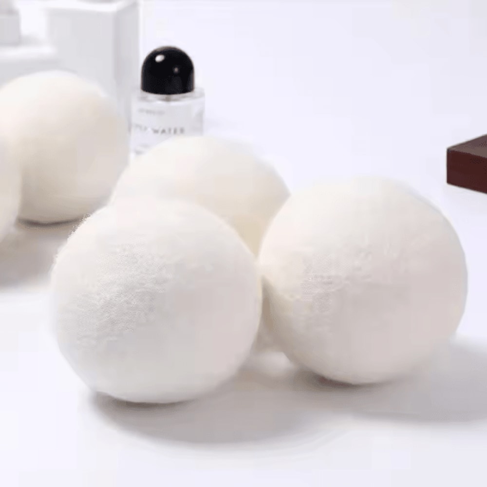 Reusable Wool Dryer Balls 118157196 Inch Natural Laundry Softener Balls 2