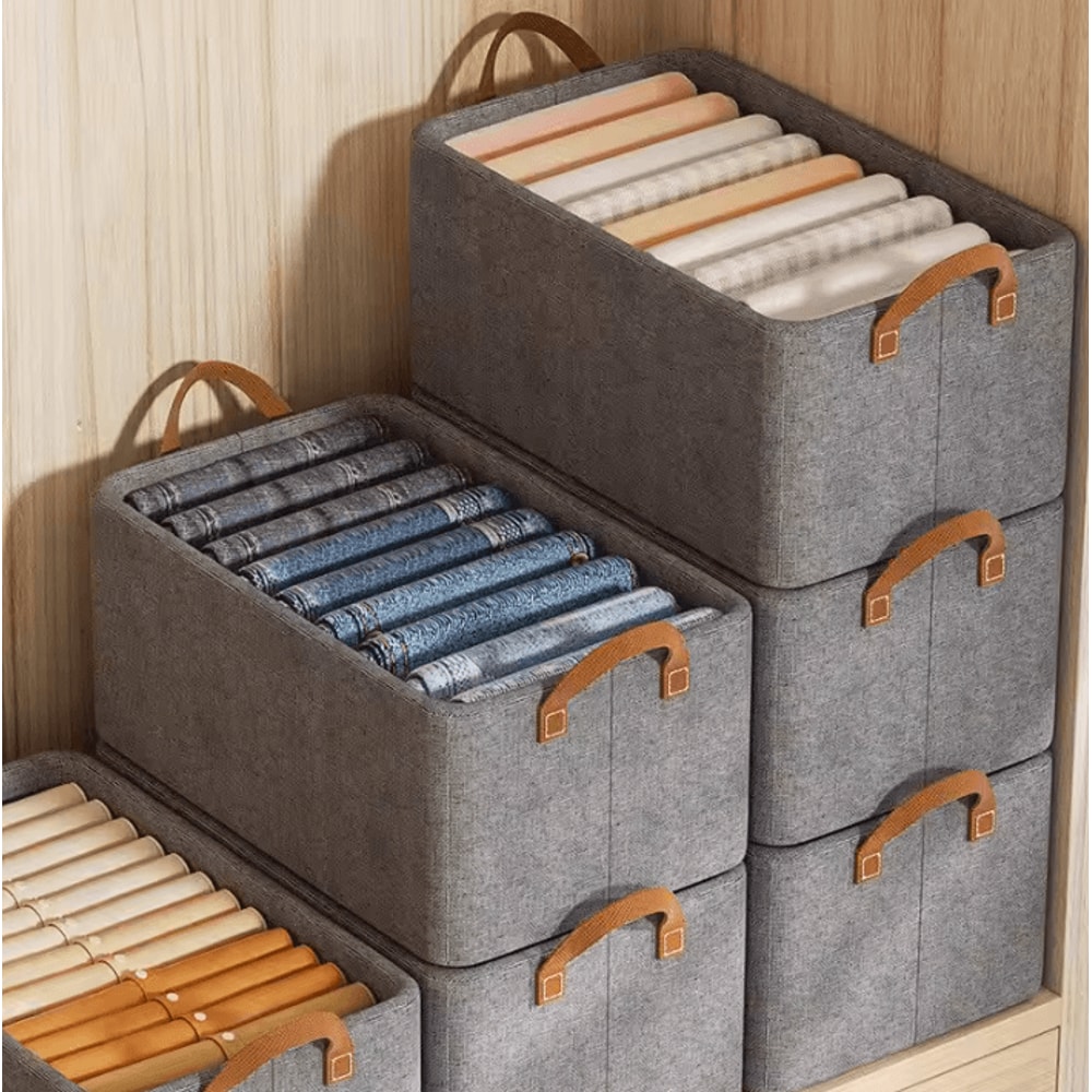 MegaStore Dustproof Storage Bag For Clothes And Quilts With Handle Space Saving NonWoven Fabric Or 0