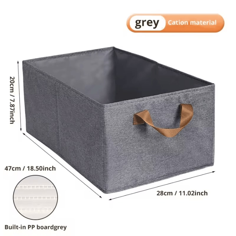 MegaStore Dustproof Storage Bag For Clothes And Quilts With Handle Space Saving NonWoven Fabric Or 5