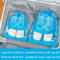 5Piece Waterproof Shoe Storage Bag Set Large Capacity NonWoven Travel Shoe Organizer 6
