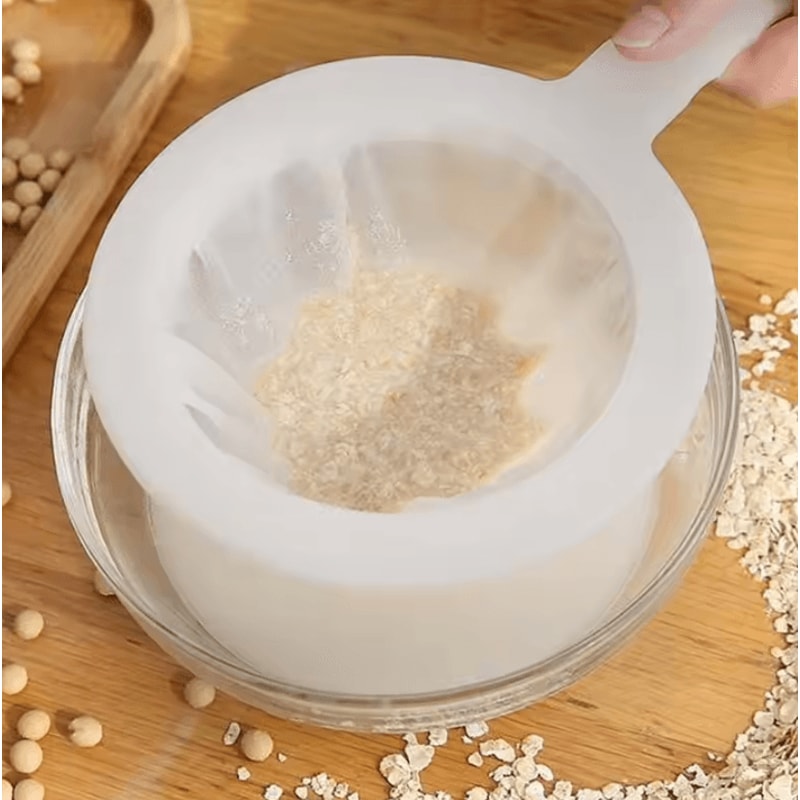 Reusable High Density Mesh Filter Bag MultiUse Strainer For Soy Milk Tea Coffee More 1