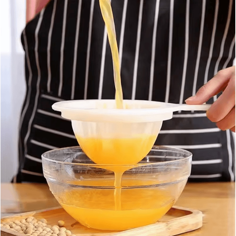 Reusable High Density Mesh Filter Bag MultiUse Strainer For Soy Milk Tea Coffee More 4