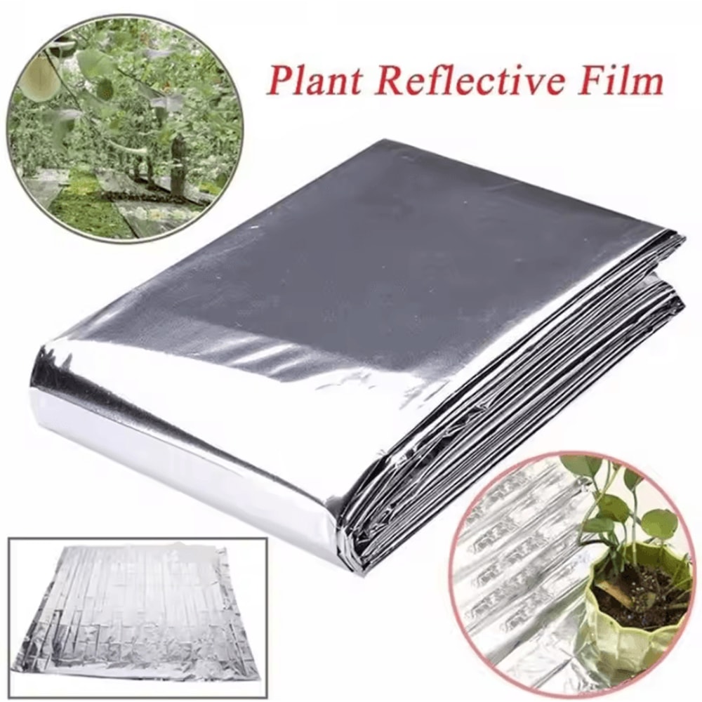 High Reflective Polyester Film Sheet 8268 By 5118 In Silver Grow Tent Reflective Mylar Liner 0