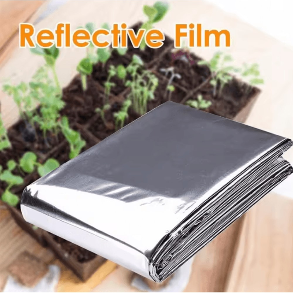 High Reflective Polyester Film Sheet 8268 By 5118 In Silver Grow Tent Reflective Mylar Liner 2