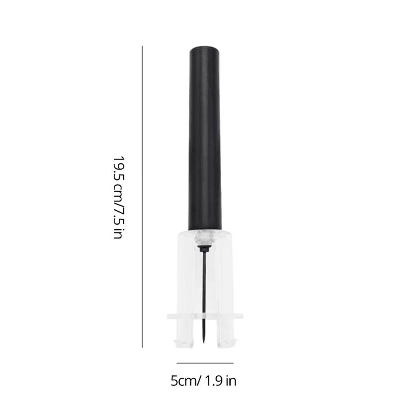 Air Pressure Wine Bottle Opener Manual Needle Cork Remover With Cylinder Box 5