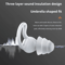 ThreeLayer Silicone Earplugs Waterproof Soundproof Noise Reduction For Swimming Sleep 3