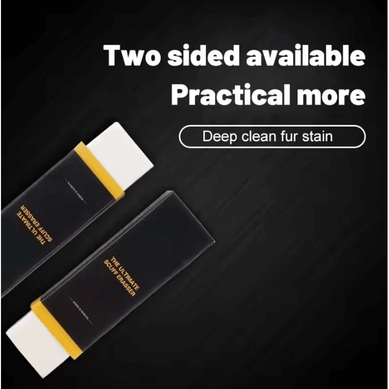 Shoe Cleaning Eraser Rubber Block Brush Suede Leather Sneaker Care Tool 1