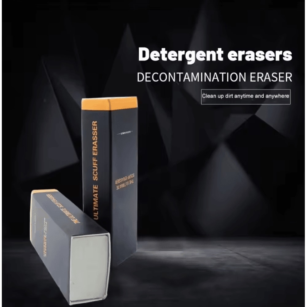 Shoe Cleaning Eraser Rubber Block Brush Suede Leather Sneaker Care Tool 2