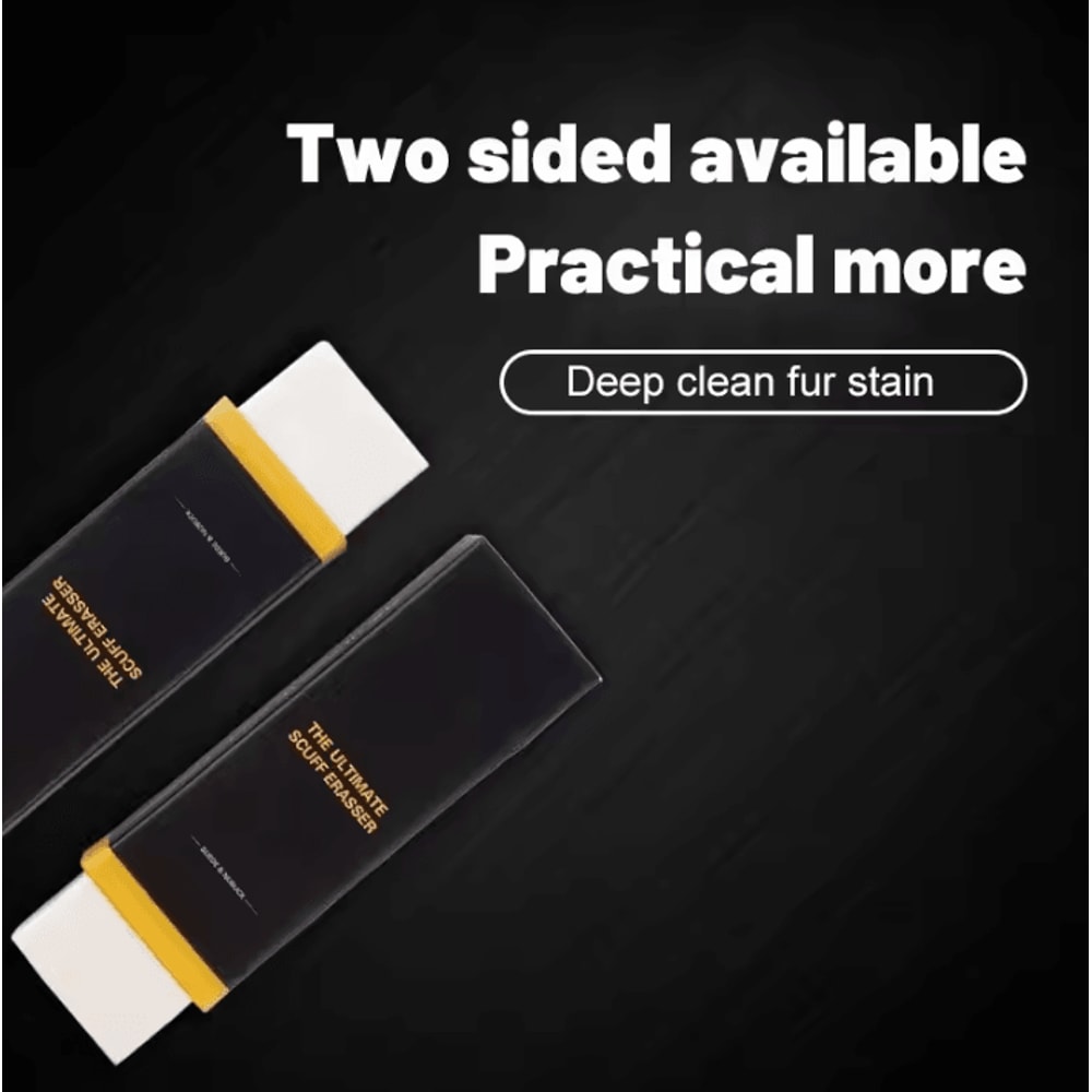 Shoe Cleaning Eraser Rubber Block Brush Suede Leather Sneaker Care Tool 3