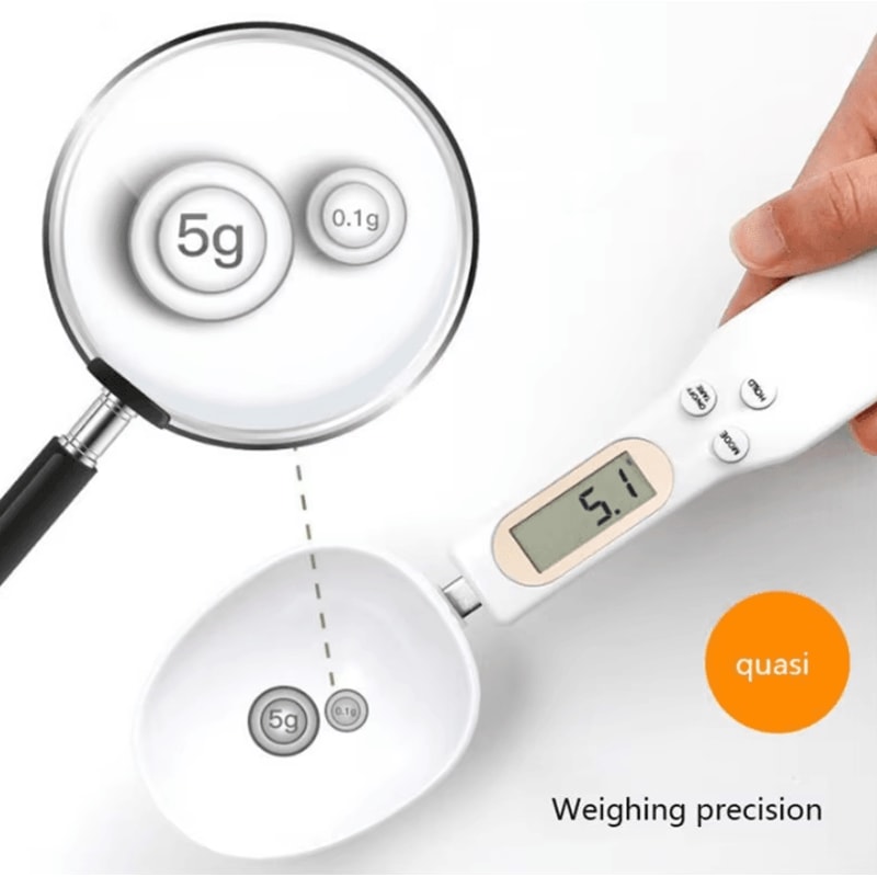 Digital Electronic Measuring Spoon Kitchen Scale For Coffee Baking Cooking 3