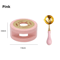 Wax Melting Furnace Set With Spoon Metal Sheet Lacquer Seal Furnace For Stamping Hollow Circle To 6