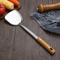 Stainless Steel Kitchen Tools Set With Wood Grain Handle Spatula Spoon Leaky Shovel Cooking Utens 3
