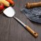 Stainless Steel Kitchen Tools Set With Wood Grain Handle Spatula Spoon Leaky Shovel Cooking Utens 7