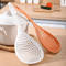 Heat Resistant Large Capacity Kitchen Spoon High Temperature White Serving Dumpling Straining Lad 3