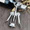 Stainless Steel Multifunctional Wine Corkscrew Zinc Alloy Wine Bottle Opener Kitchen Wine Tool 0