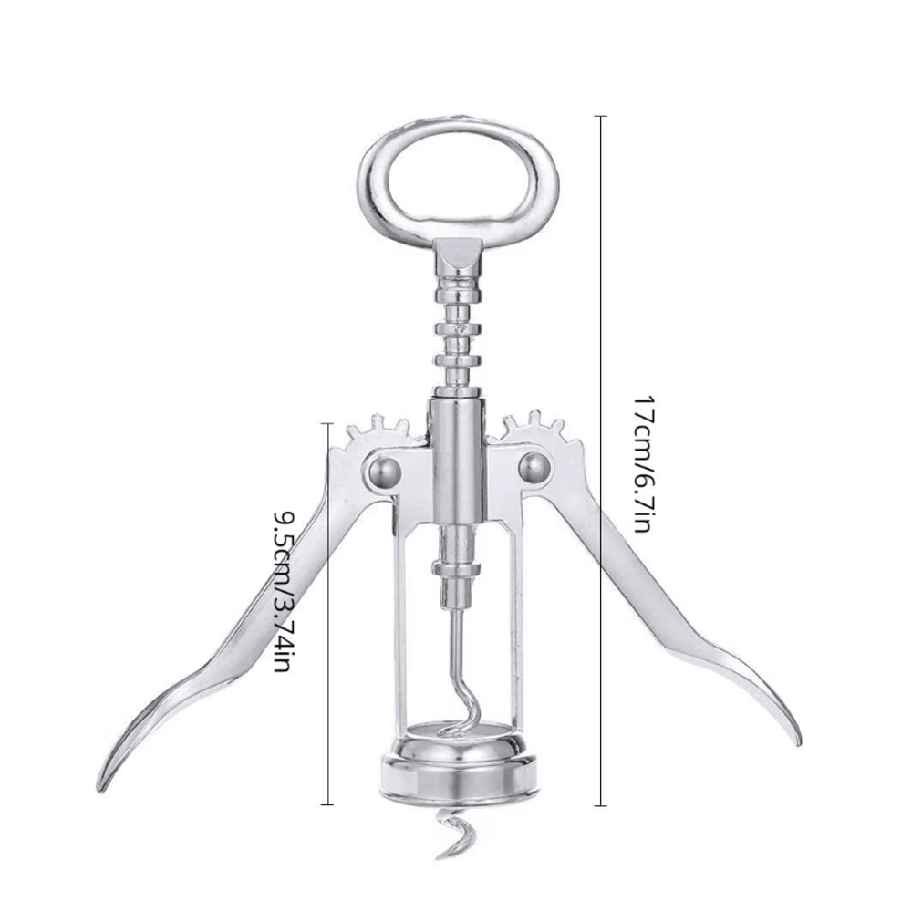 Stainless Steel Multifunctional Wine Corkscrew Zinc Alloy Wine Bottle Opener Kitchen Wine Tool 4