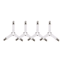 4Piece Bed Sheet Fasteners Mattress Cover Clips Adjustable Elastic Straps For Bed Sheet Organizer 7