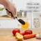 7Inches Black Silicone Food Tongs With Stainless Steel Body BBQ Grilling Tongs For Camping And Out 2
