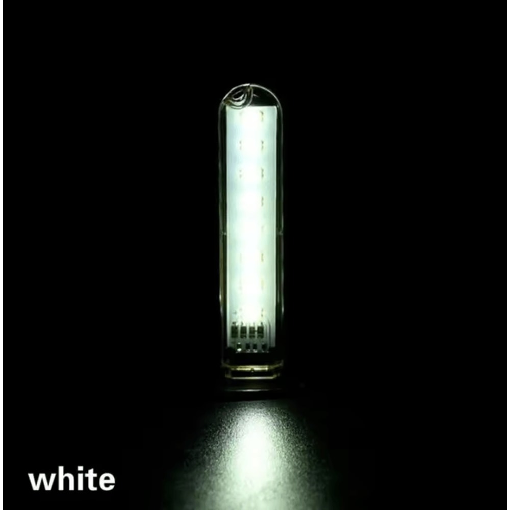 Mini USB LED Lamp Portable 8LED USB Light For Camping PC Laptop Power Bank 5