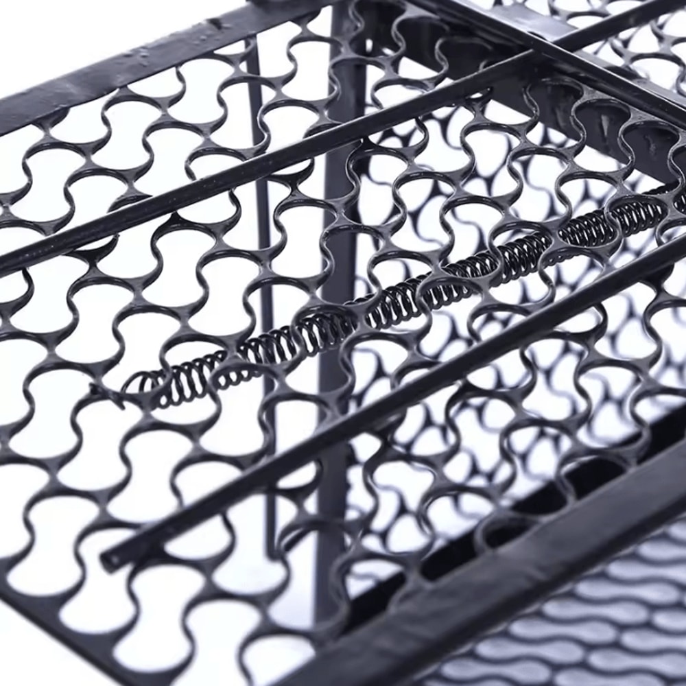 Smart SelfLocking Mousetrap Reusable Metal Rat Trap Humane Mouse Catcher For Indoor Outdoor 3