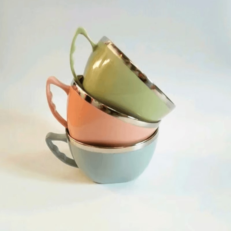 Stainless Steel Bowl With Handle AntiScalding Mixing Bowl For Instant Noodles Kitchen Tableware 4