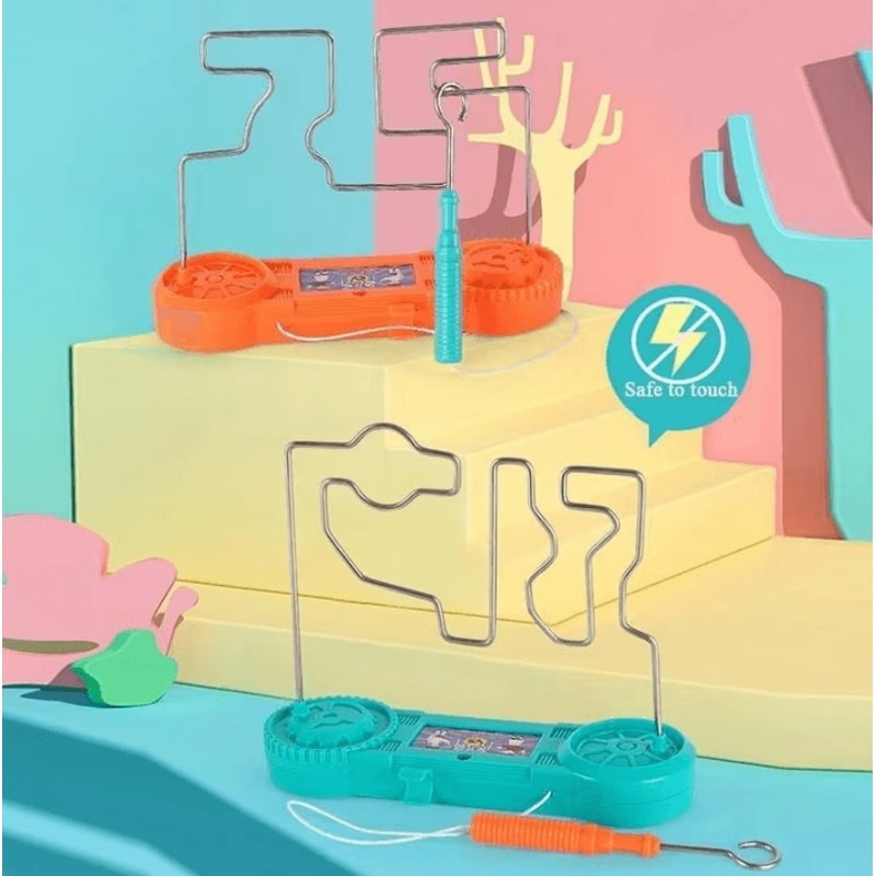 Electric Shock Toy For Kids Educational Touch Maze Game Science Experiment Gift 1