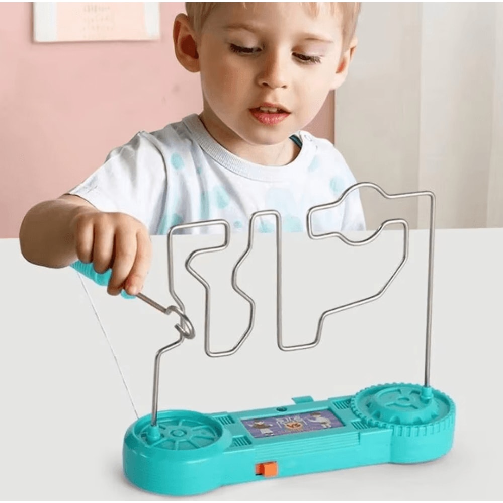 Electric Shock Toy For Kids Educational Touch Maze Game Science Experiment Gift 2