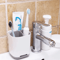 Toothbrush Holder Rack Plastic Electric Toothbrush Toothpaste Storage Organizer For Bathroom 1