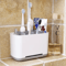 Toothbrush Holder Rack Plastic Electric Toothbrush Toothpaste Storage Organizer For Bathroom 2
