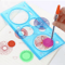 Creative Geometry Ruler Tool Multifunctional Painting Drawing Student Art Puzzle Tracer 2