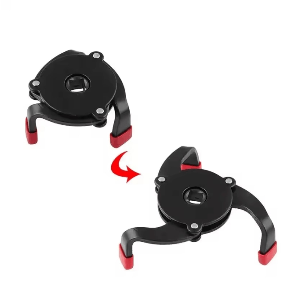 ThreeJaw Oil Filter Wrench NonSlip Oil Filter Remover Tool For Car Truck Repair 4