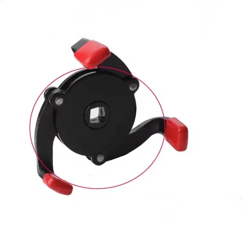 ThreeJaw Oil Filter Wrench NonSlip Oil Filter Remover Tool For Car Truck Repair 5