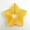 6Piece 3D DIY Christmas Cookie Cutter Set Pentagram Tree Cake Cutter Mold Baking Tools 5