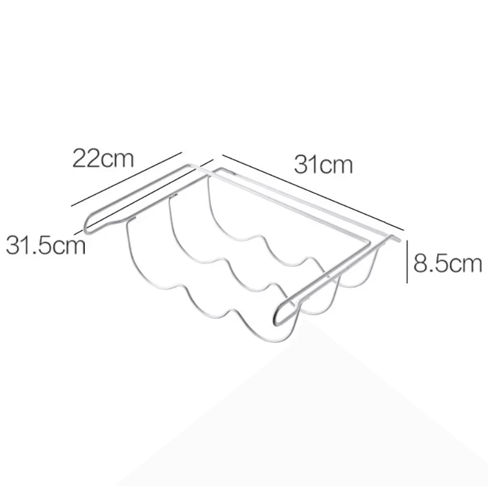 Adjustable Refrigerator Organizer Rack Kitchen Storage Shelf Bottle Holder Rack 5