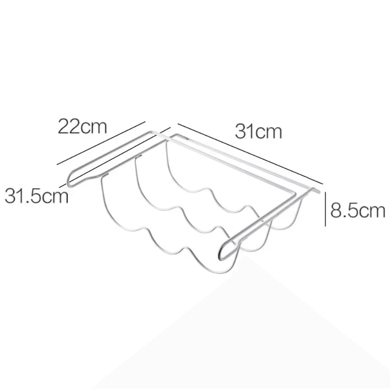 Adjustable Refrigerator Organizer Rack Kitchen Storage Shelf Bottle Holder Rack 5