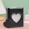 Heart Pendant Photo Album 3Inches Solid Color Kpop Photocard Holder Polaroid Collectible Card Org 7