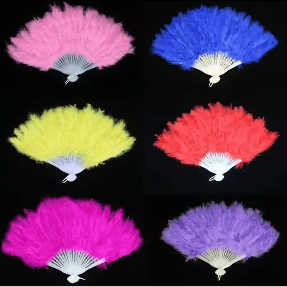 Soft Fluffy Flared Hand Accessory Burlesque Wedding Fancy Party Glove Fashion Accessory 0