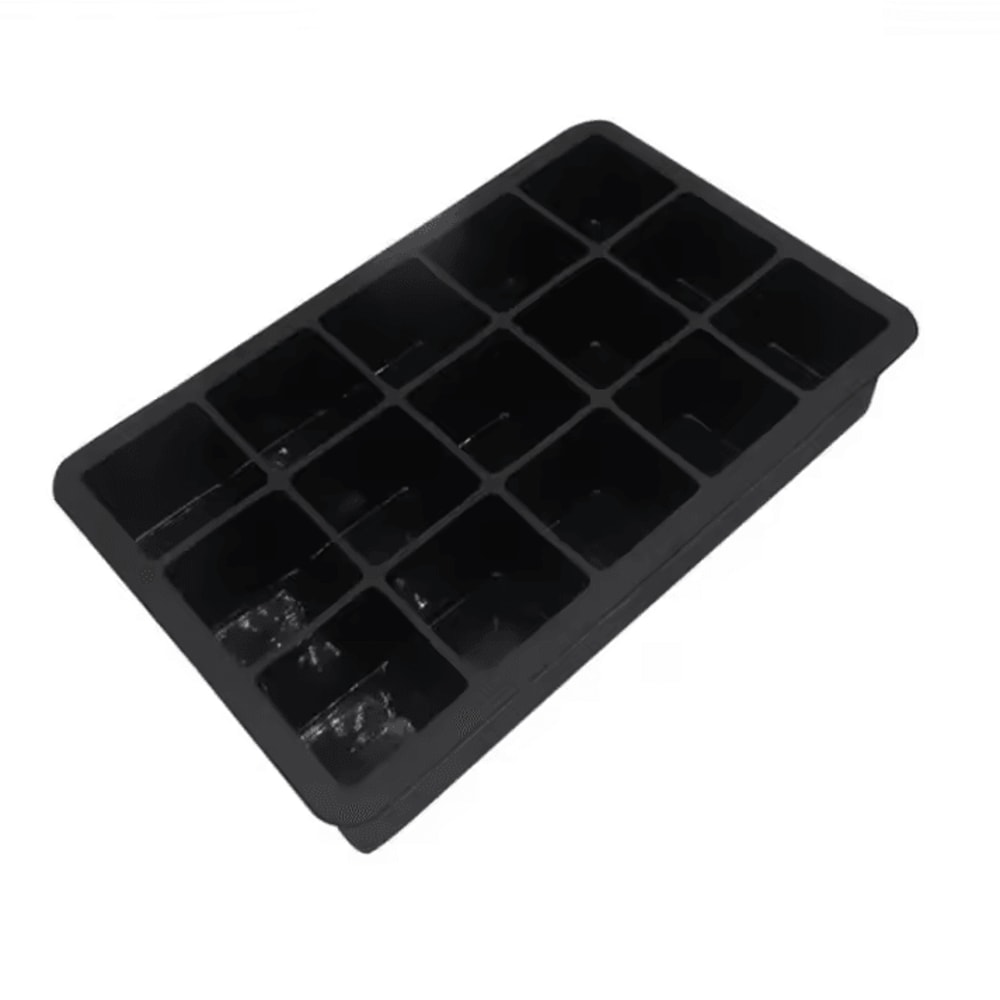 15Grid Silicone Ice Cube Mold Large Durable Ice Block Maker For Bar Pub Home 5