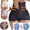 High Waist Tummy Control Panties Zipper Seamless Body Shaper Pants For Women Postpartum Support 0