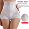 High Waist Tummy Control Panties Zipper Seamless Body Shaper Pants For Women Postpartum Support 4