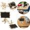 10 PCS Mini Wooden Blackboard Signs Cute Heart Desktop Message Craft Decoration 1
