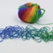 Rainbow Soft Fine Wool Yarn 50 G Crochet Knitting Fancy Colorful Yarn Ball 3