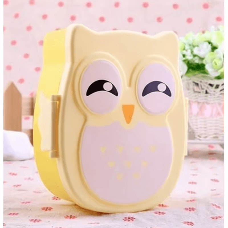 Portable Plastic Bento Lunch Box Food Container With Cutlery For Kids Students Daily Meals 6