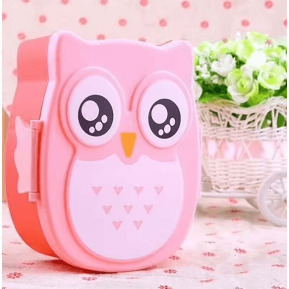 Portable Plastic Bento Lunch Box Food Container With Cutlery For Kids Students Daily Meals 8