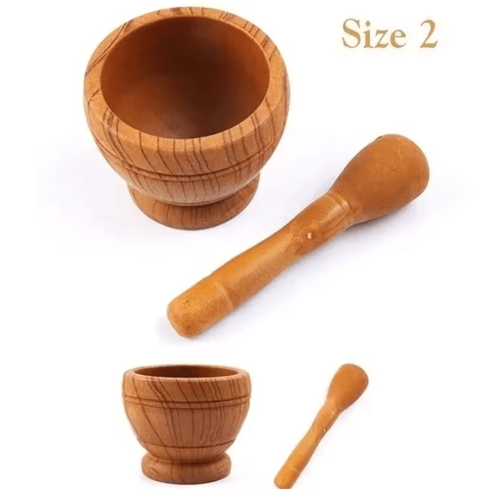 Resin Mortar And Pestle Set Herb Garlic Spice Grinding Crusher For Kitchen Tools 7
