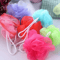 10Piece Random Color Bath Shower Puff Set Exfoliate Mesh Sponge Body Wash Brush 1
