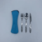 Stainless Steel Outdoor Camping Tableware Set Portable Knife Fork Spoon With Cloth Bag 37 Pcs 5