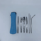 Stainless Steel Outdoor Camping Tableware Set Portable Knife Fork Spoon With Cloth Bag 37 Pcs 9