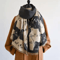 Cute Cat Jacquard Cashmere Pashmina Scarf Thick Winter Warmth Shawl Coldproof Blanket 0