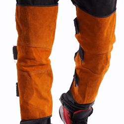 fireproof welding leg covers – reinforced anti-scald protective leg sleeve wraps